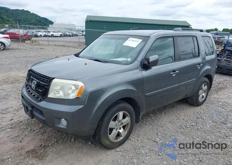 2010 Honda Pilot Ex из США, поврежденный, VIN 5FNYF4H49AB003837